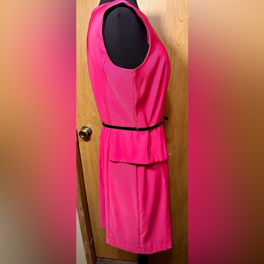 Alyx hot pink size 12 sleeveless sheath dress - Picture 3 of 10